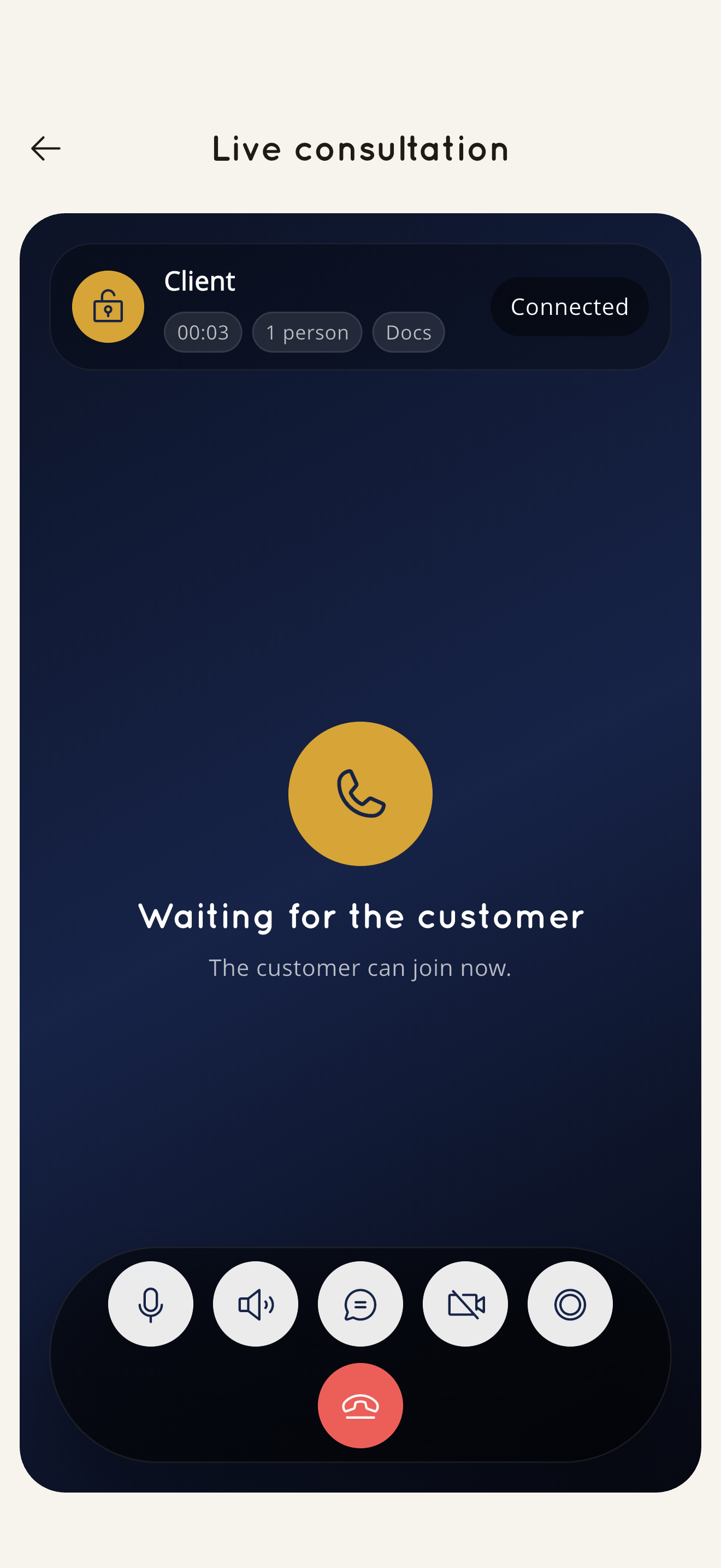 KnownAfrique lawyer app live consultation call on iPhone